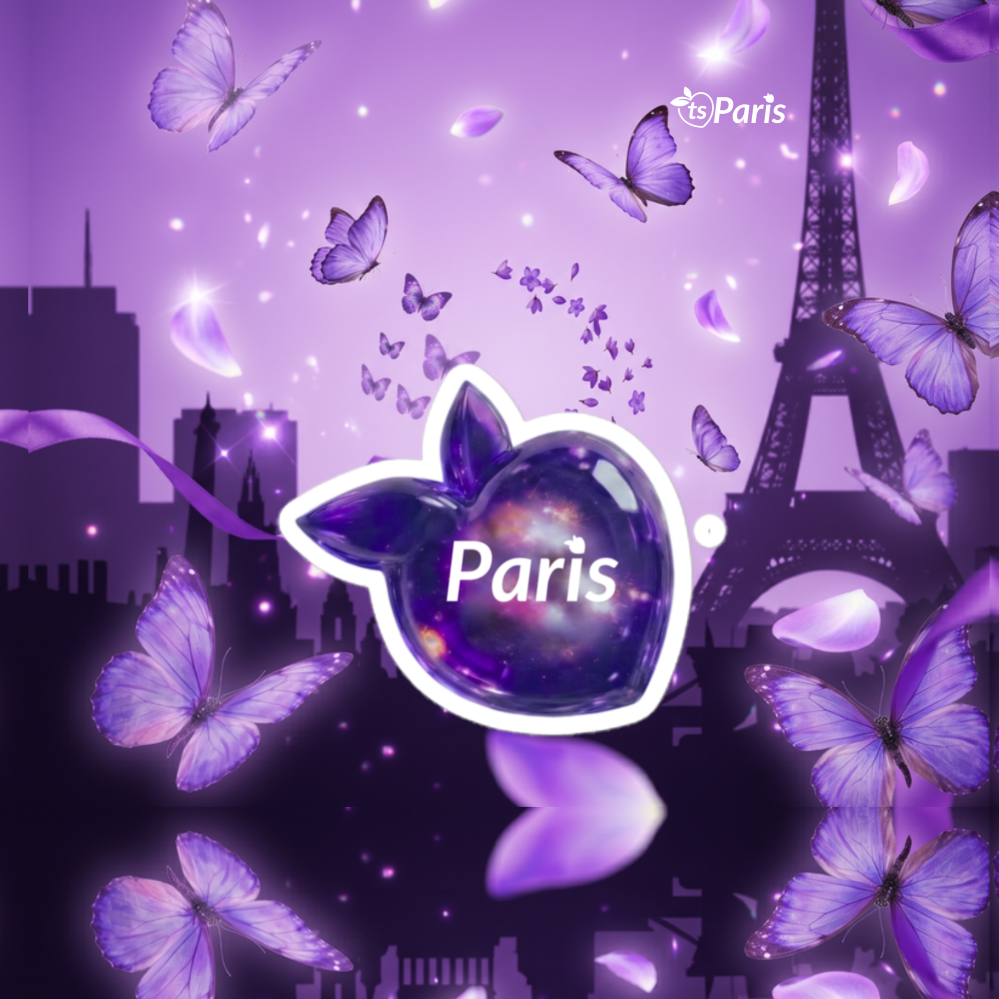tsgabrielle® • Paris • Sticker • Bubble-Free • One Size - View 10