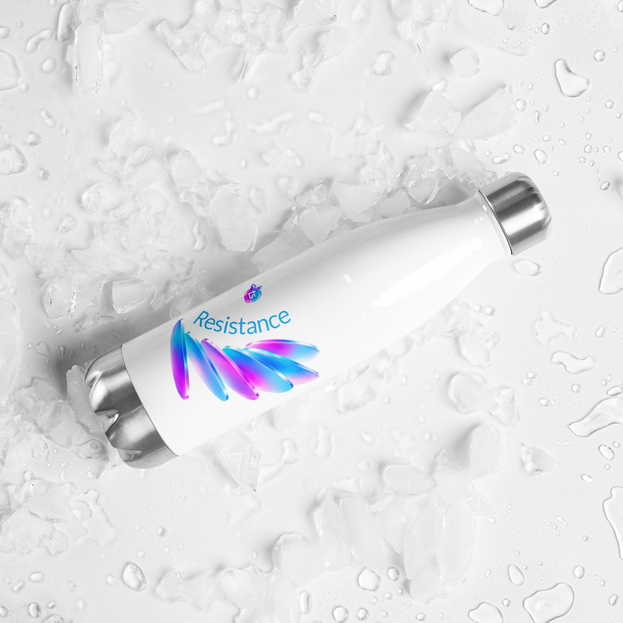 tsgabrielle® • Pride 26 • Water Bottle • White • Stainless Steel • 17 oz - View 6
