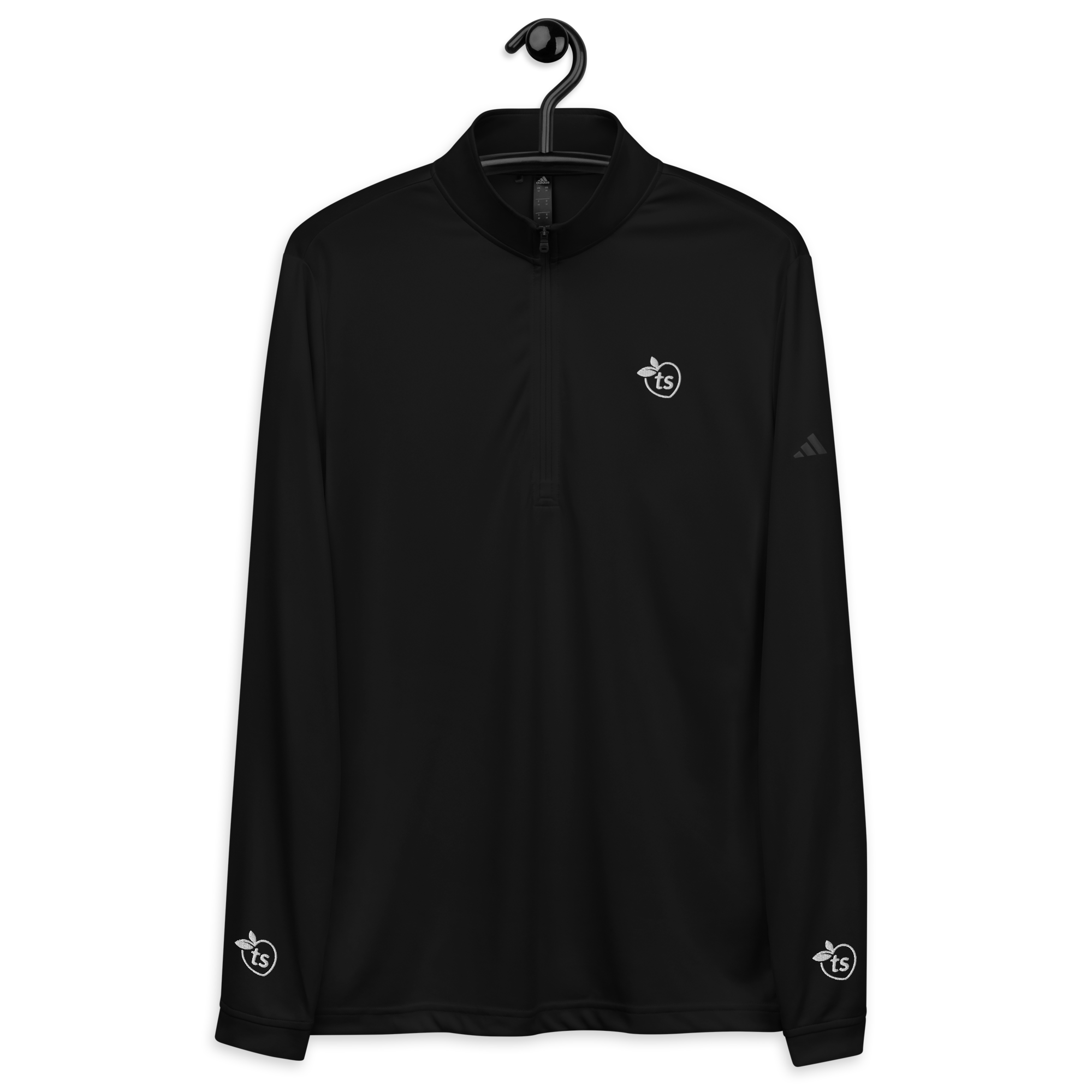 adidas® x tsgabrielle® • For Him • Quarter Zip Pullover • Dark Colors - View 5
