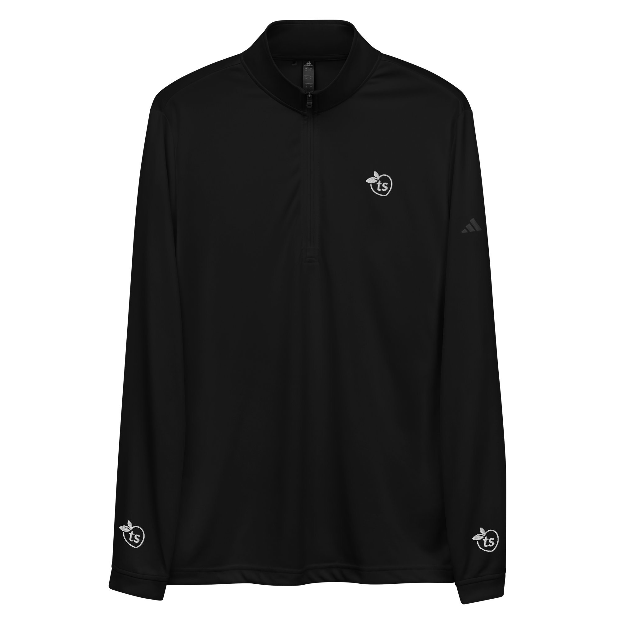 adidas® x tsgabrielle® • For Him • Quarter Zip Pullover • Dark Colors - View 3