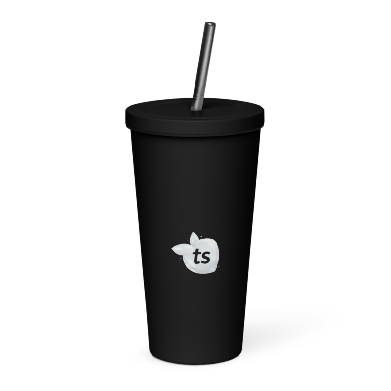 tsgabrielle® • Tumbler • Stainless Steel • Black • 20 oz