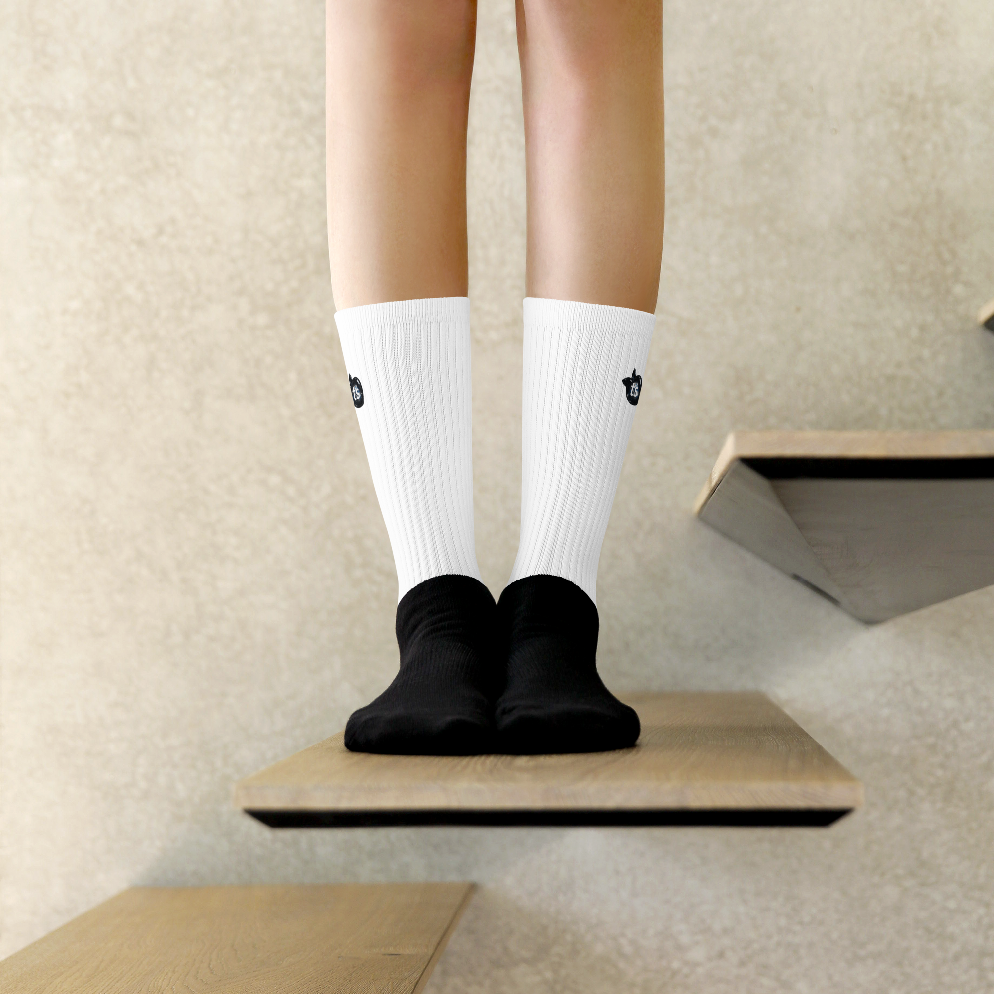 tsgabrielle® • For Her • Socks • Black Peach