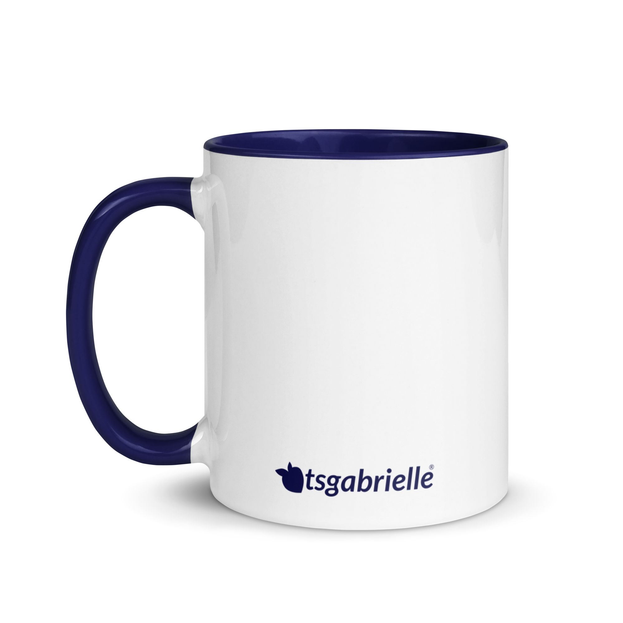 tsgabrielle® • Mug with Color Dark Blue Inside • Ceramic • 11 oz - View 2