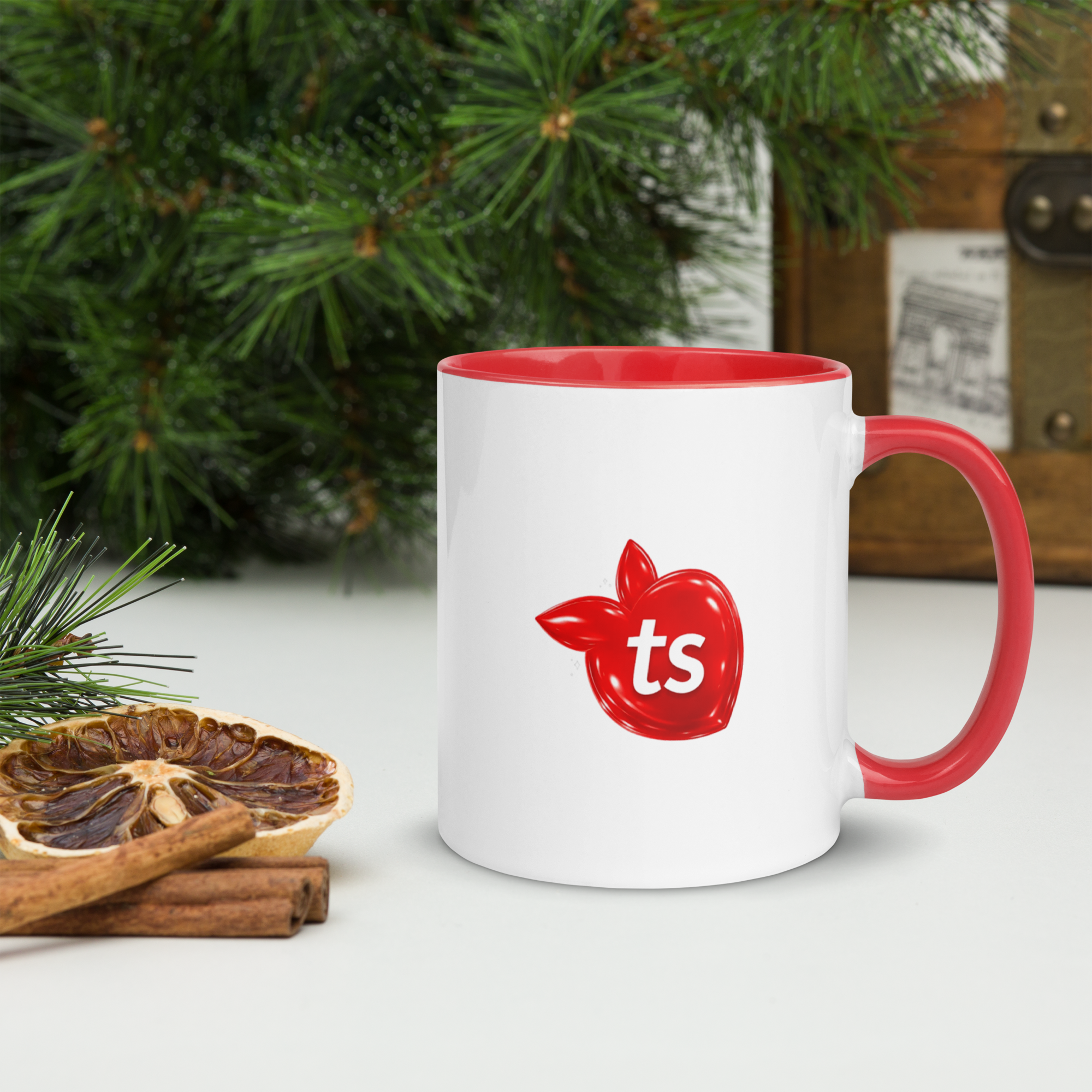 tsgabrielle® • Mug with Color Red Inside • Ceramic • 2 Sizes - View 11