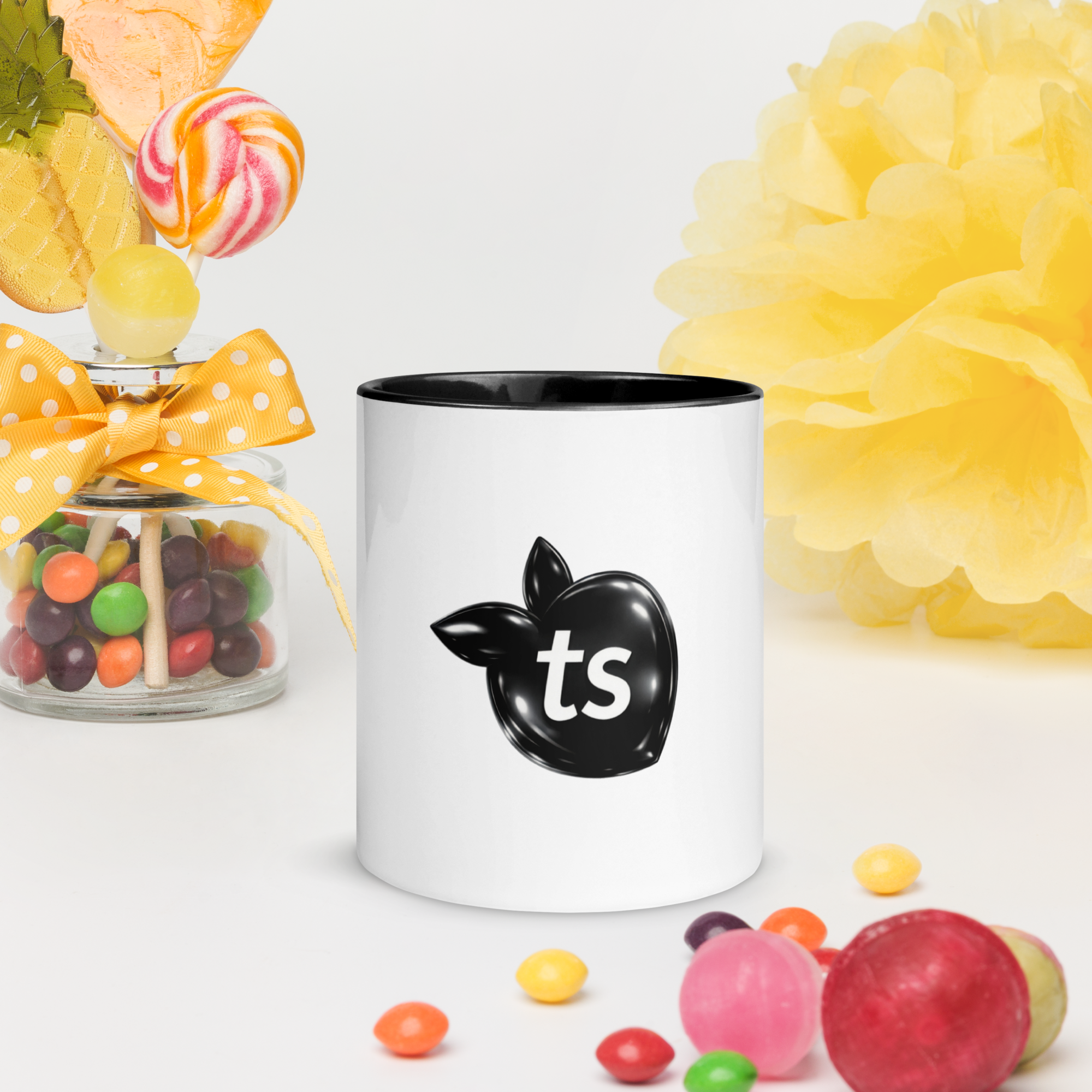 tsgabrielle® • Mug with Color Black Inside • Ceramic • 2 Sizes - View 8