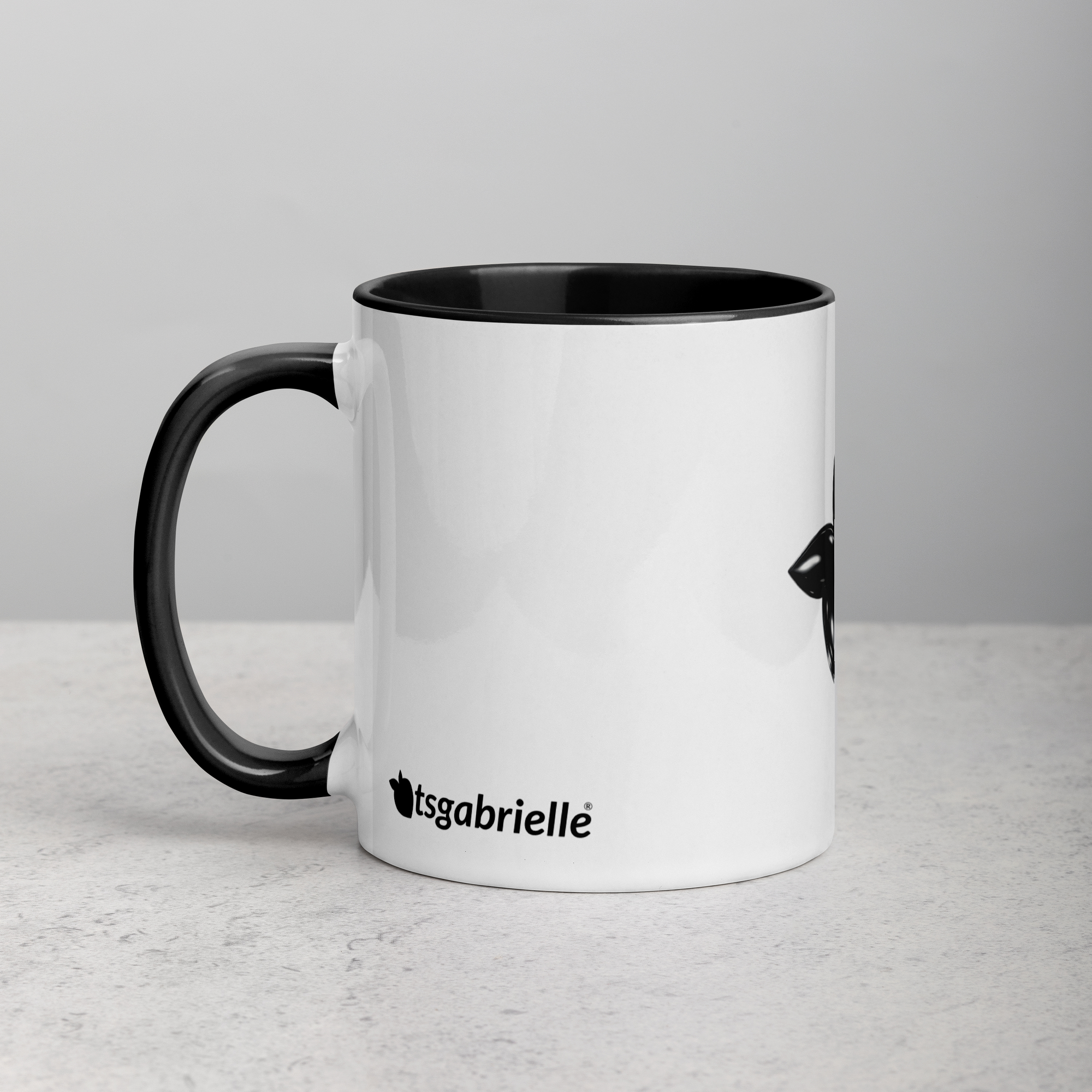 tsgabrielle® • Mug with Color Black Inside • Ceramic • 2 Sizes - View 12
